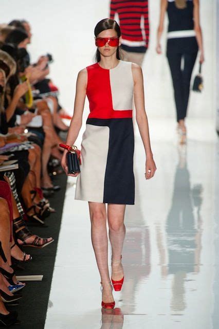 Michael Kors Studies Geometry for Spring 2013 